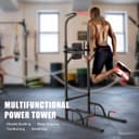 منصة لتمارين بول اب مقابض مانعة للانزلاق مارشال فتنس Marshal Fitness Non-slip handles Power Tower Chin Up Bar Push Pull Up Knee Raise