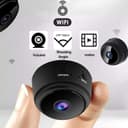 كاميرا مراقبه صغيره - كاميرا خفية مغناطيسية A9 WiFi Mini Security Camera بدقة HD 1080P - 387517