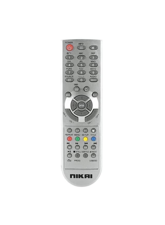 NIKAI TV Remote Control Grey