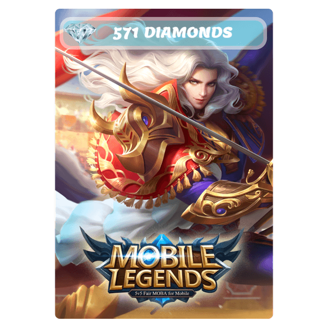 بطاقة موبايل ليجند Mobile Legends Top Up (571 ألماسة)
