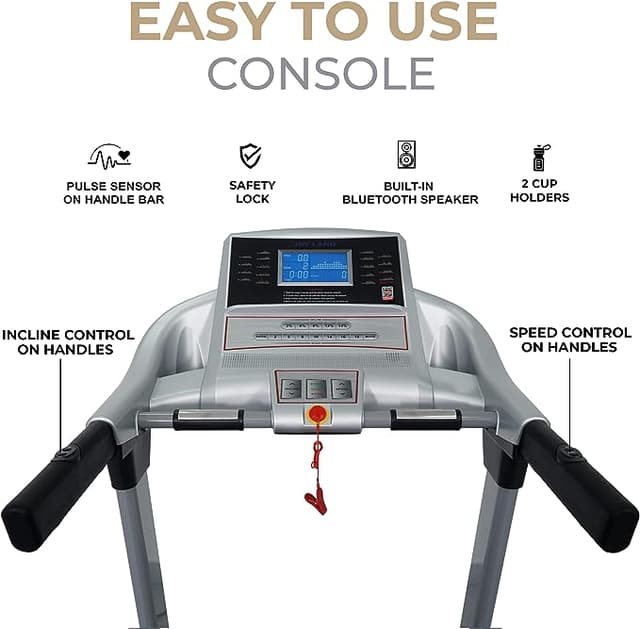 Skyland Unisex Adult EM-1251 Home Use Treadmill Multicoloured Medium