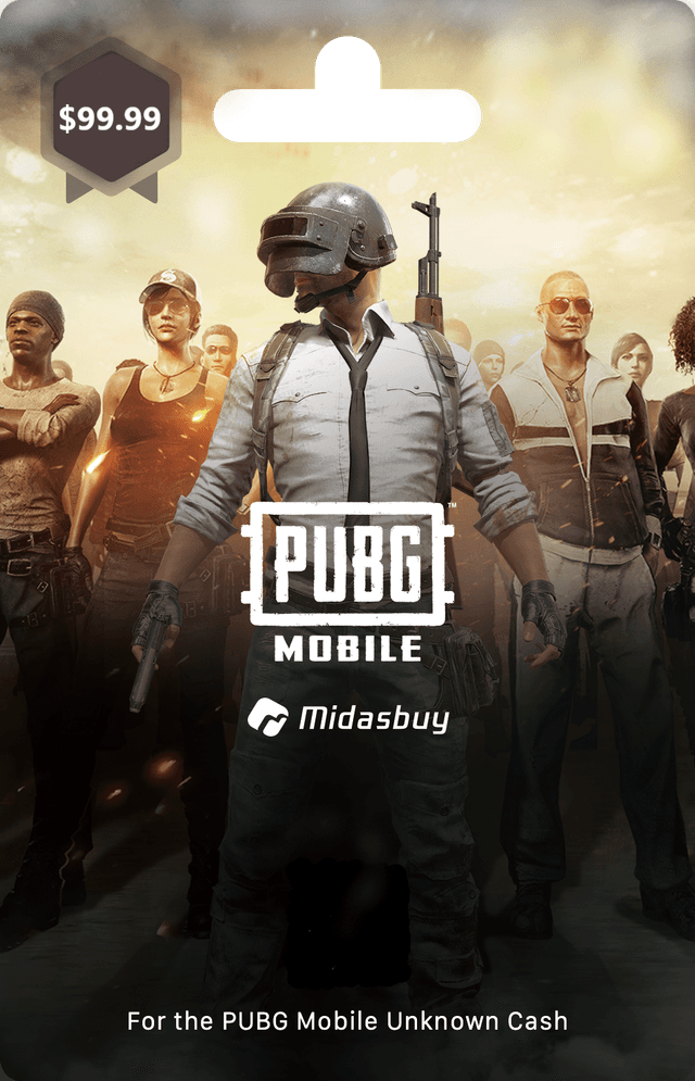 بطاقة شحن شدات ببجي PUBG (8100 UC)