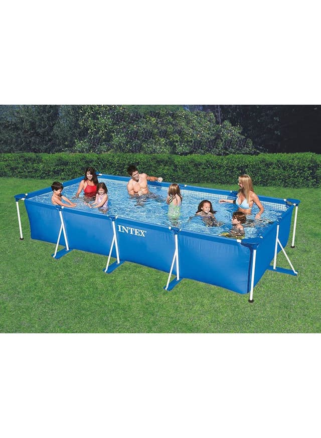 INTEX Rectangular Frame Pool Without Pump 3x2x0.75meter