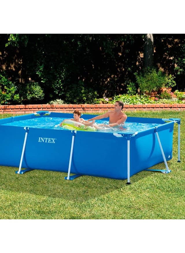 INTEX Rectangular Frame Pool Without Pump 3x2x0.75meter