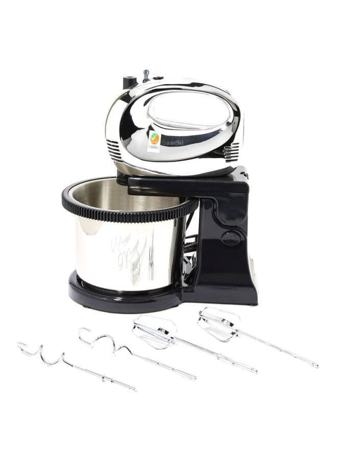 Saachi Hand Mixer With Bowl 200W 2.5 l 200 W NL HM 4157CB BK Black/Silver