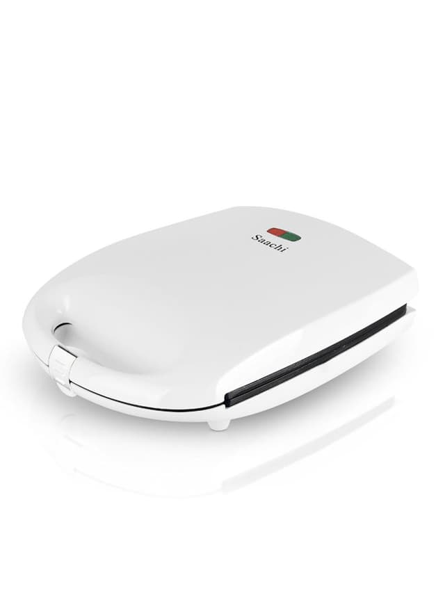 Saachi 4 Piece Sandwich Maker With Automatic Thermostat 1100 W NL ST 4655 WH White