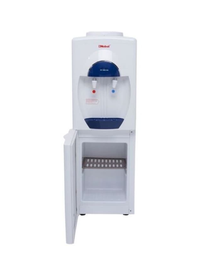 NOBEL Water Dispenser Free Standing Cabinet Hot And Cool NWD 1558 White