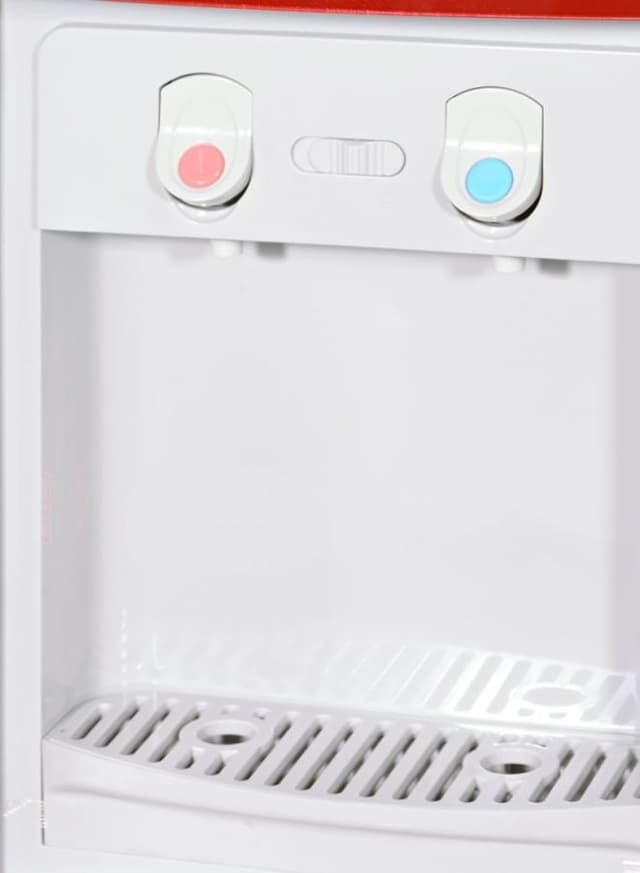 NOBEL Water Dispenser With Glass Refrigerator NWD 2200G Red