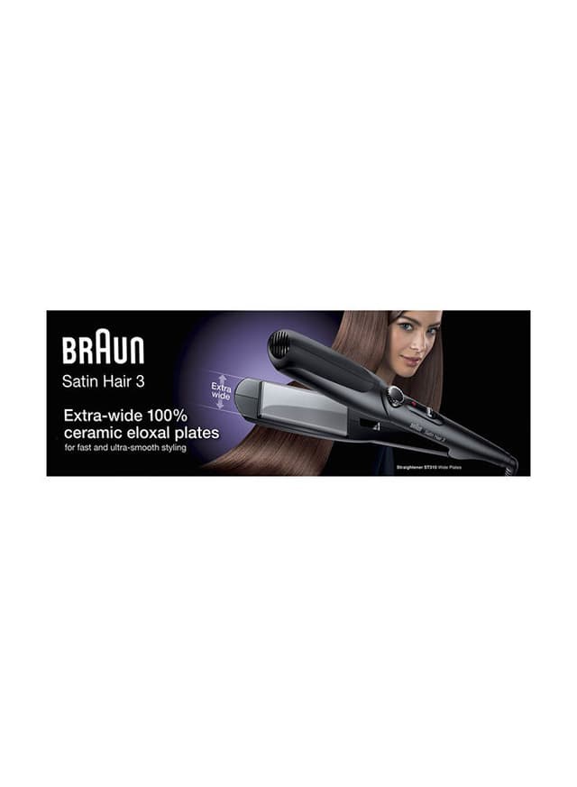 BRAUN Satin Hair 3 Straightener Black 522g