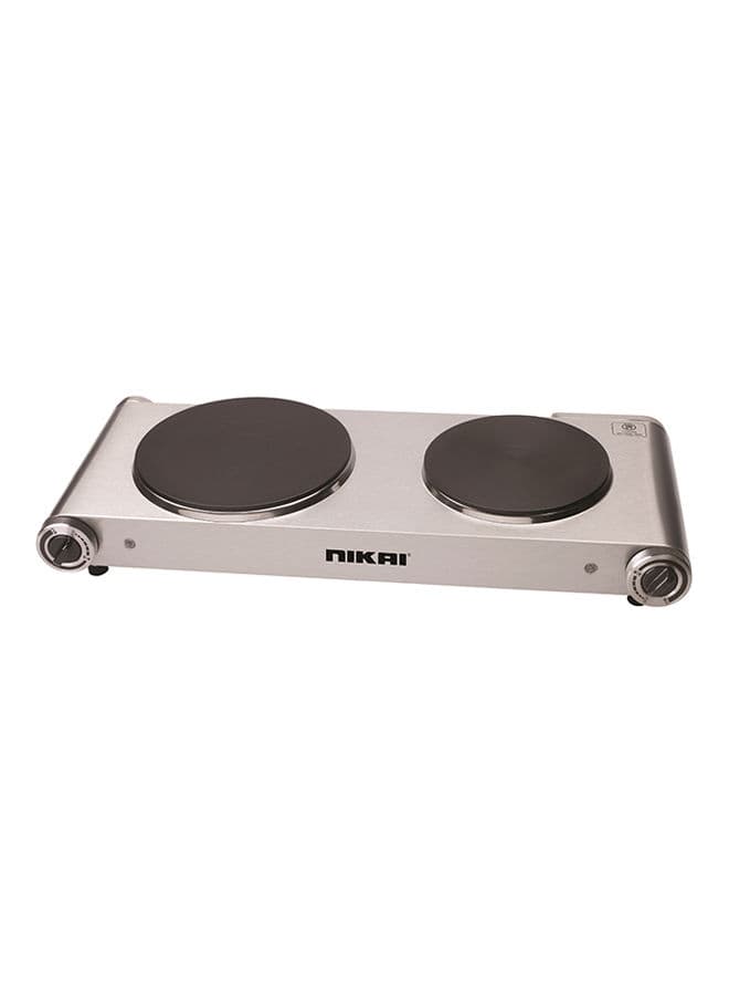 موقد كهربائي باستطاعة 2500 وات NIKAI Dual Plate