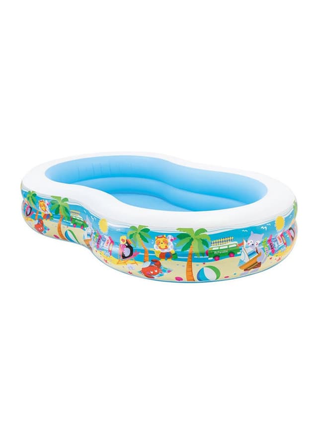 INTEX Swim Center Seashore Pool 262x160x46cm