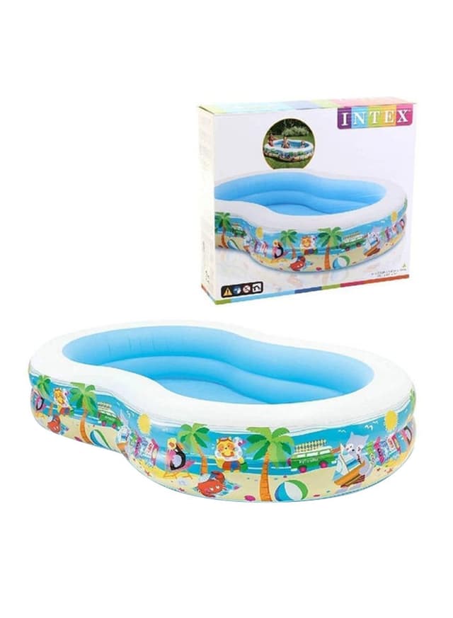 INTEX Swim Center Seashore Pool 262x160x46cm