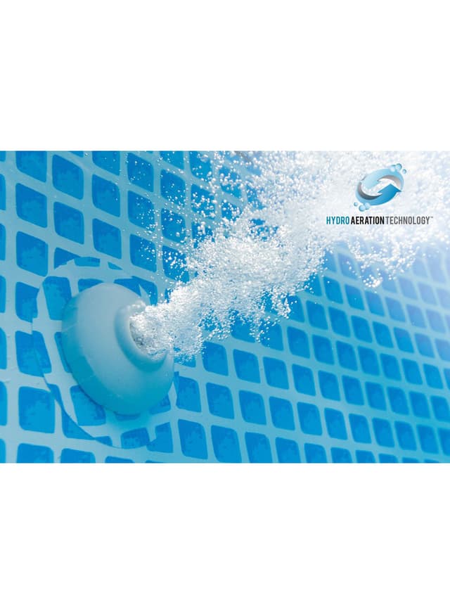 INTEX Cartridge Filter Pump 10.62x10.62x15inch