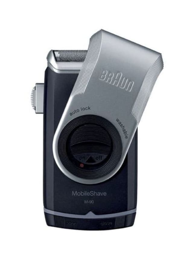 BRAUN MobileShave Shaver Silver/Blue