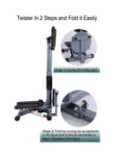 SkyLand 3-In-1 Multi Functional Stepper 100kg