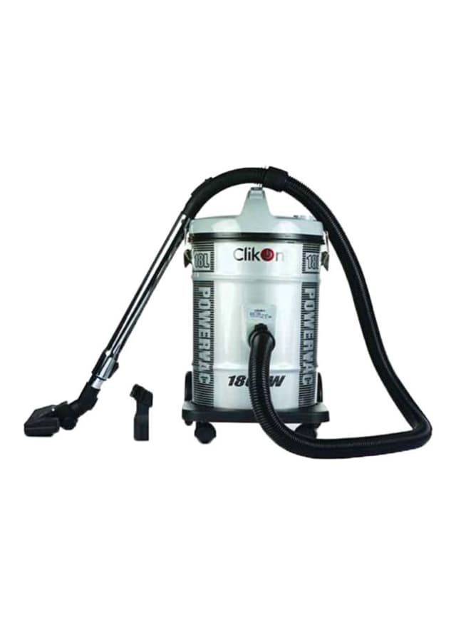 ClikOn Vacuum Cleaner 18 l 1800 W CK4012 Silver/Black
