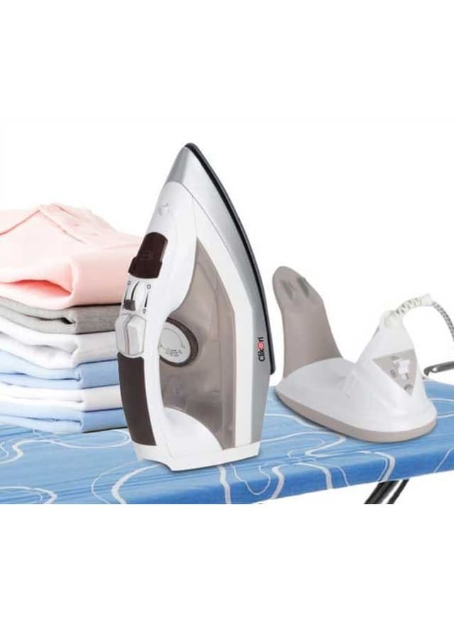 ClikOn Corded Steam Iron Box CK4118 Grey/White