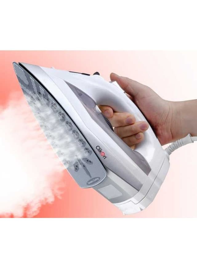 ClikOn Corded Steam Iron Box CK4118 Grey/White