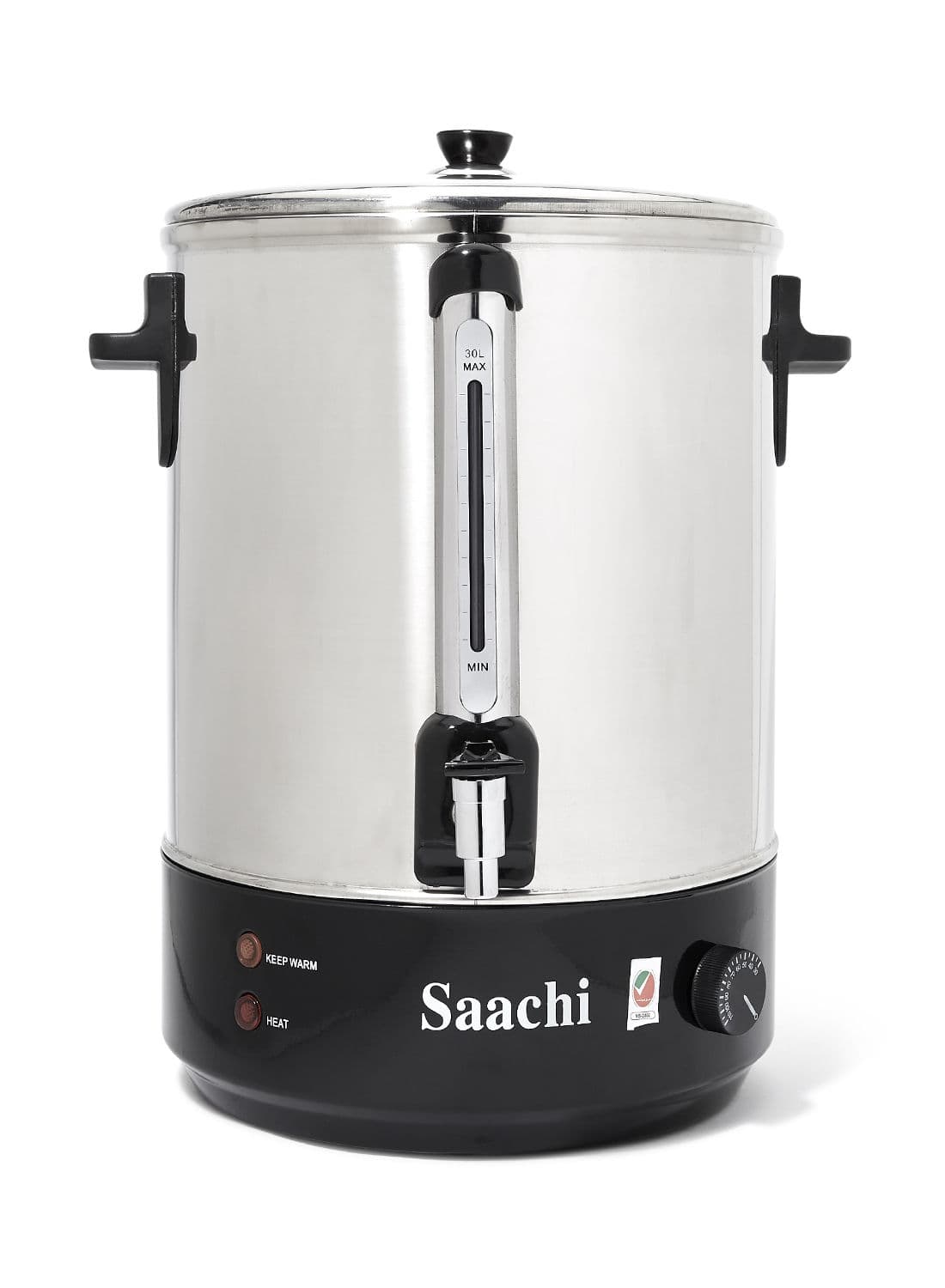 Saachi 30L Water Boiler With Variable Temperature Control 30 l 2000 W NL WB 7330 ST Silver