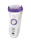 براون لازالة الشعر ( قابل للشحن ) - ابيض / نهدي BRAUN -Silk-Epil 9 Wet And Dry Cordless Electric Hair Removal Epilator