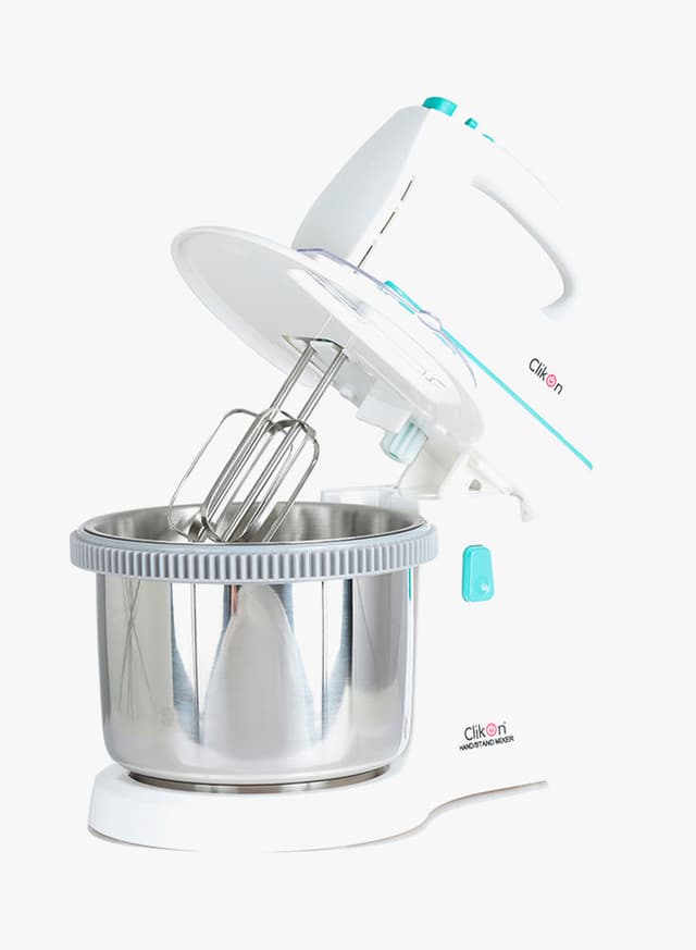 ClikOn Portable Stand Mixer 300W CK2281 White/Silver
