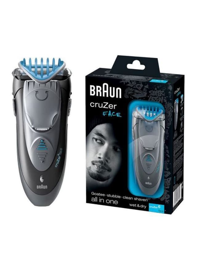 BRAUN Cruzer4 Face Shaver Grey/Blue