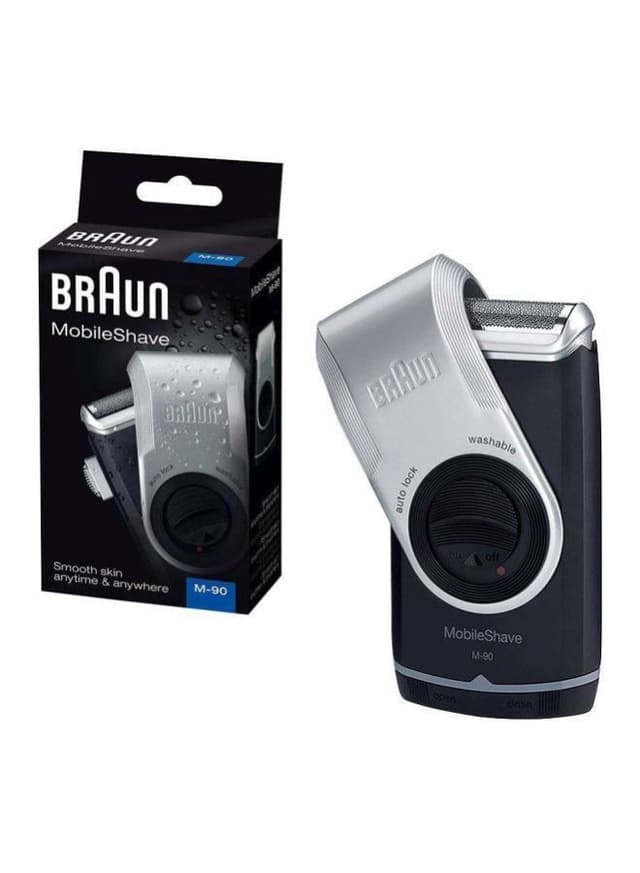 BRAUN Mobile Shaver Dark Blue/Silver