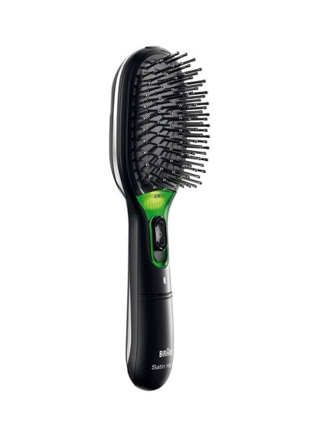 فرشاة تصفيف الشعر - اسود BRAUN - Satin Hair Lontec Brush