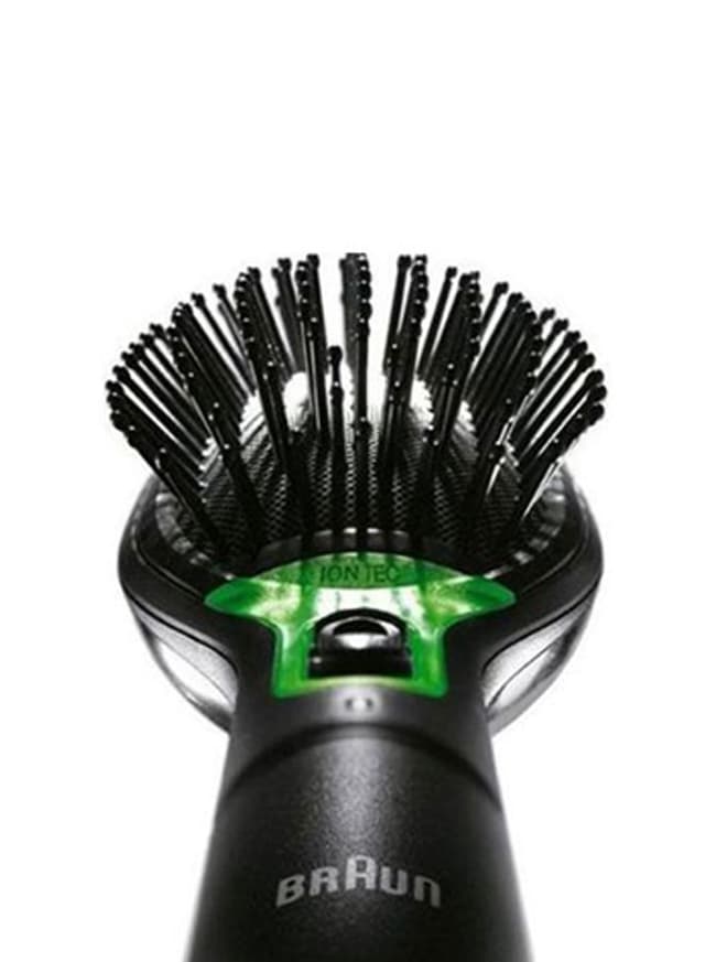 فرشاة تصفيف الشعر - اسود BRAUN - Satin Hair Lontec Brush