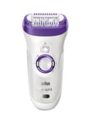 براون لازالة الشعر ( قابل للشحن ) - ابيض / نهدي BRAUN - Silk-Epil Epilator With Facial Cleanser