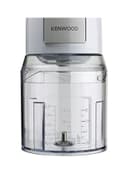 Kenwood Chopper With Mincer Grinder Function Glass Bowl And Quad Blade 400 W Ch 550 White/Clear