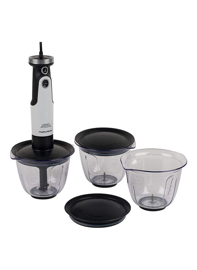 morphy richards Handheld Blender Prep Set 402053 White/Black/Clear