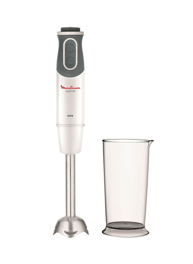 MOULINEX Hand Blender 800W DD64B127 White/Grey