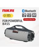 NIKAI Portable Speaker System With Bluetooth And FM Radio NBTS30 Black