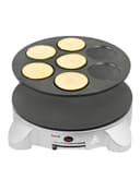 Saachi 2 In 1 Pancake And Rigag/Crepe Maker 220 240V 1400 W NL 2M 1848 SV Silver/Black