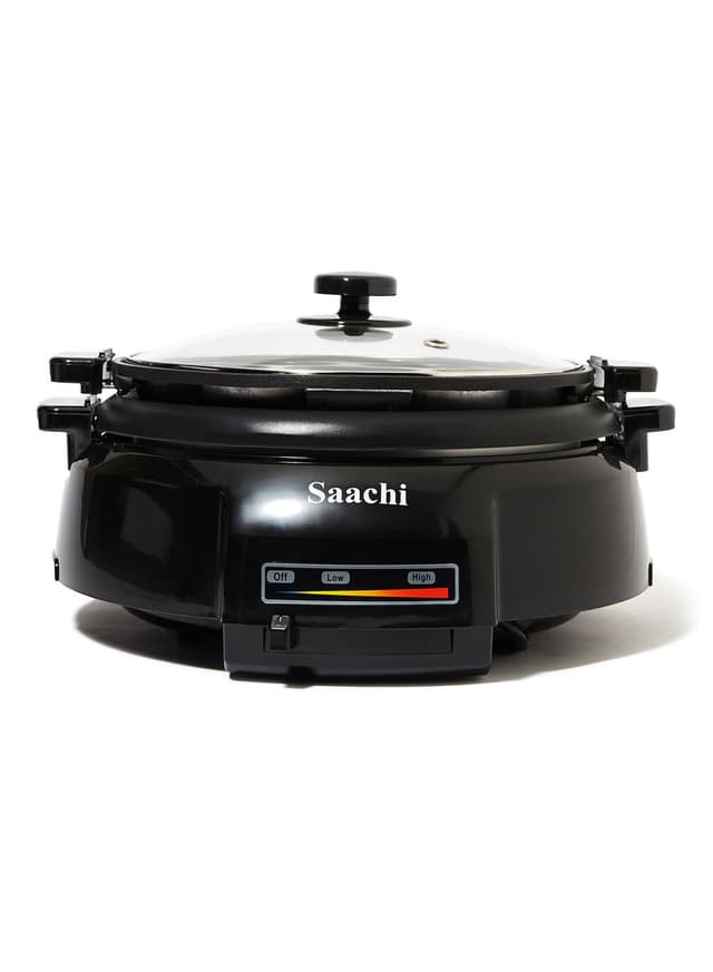 Saachi 2 In 1 Vitumbua Maker 1500 W NL VM 1538P BK Black/Clear