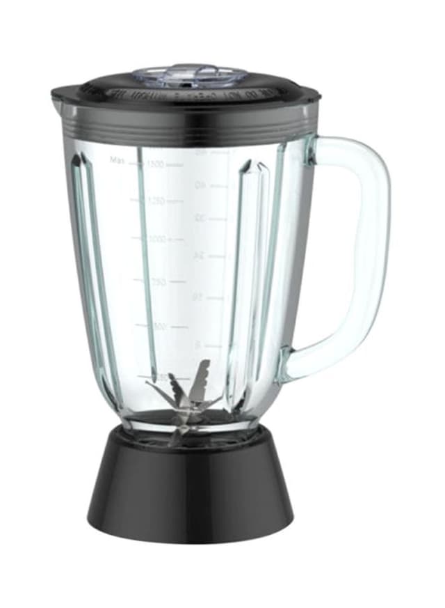 Saachi 2 In 1 Blender And Grinder With Pulse Function 1.5 l 350 W NL BL 4391 BK Clear/Black/Silver
