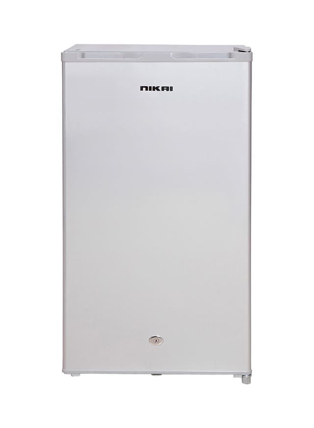 NIKAI Single Door Refrigerator 90 l NRF125SS1 Silver