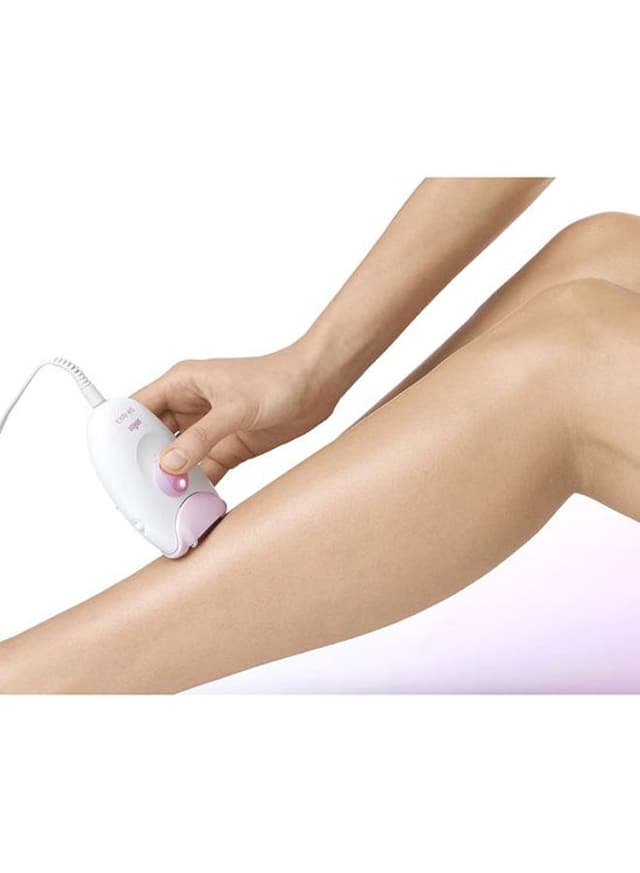 Braun Beauty Legs Epilator With Massage Cap White/Purple