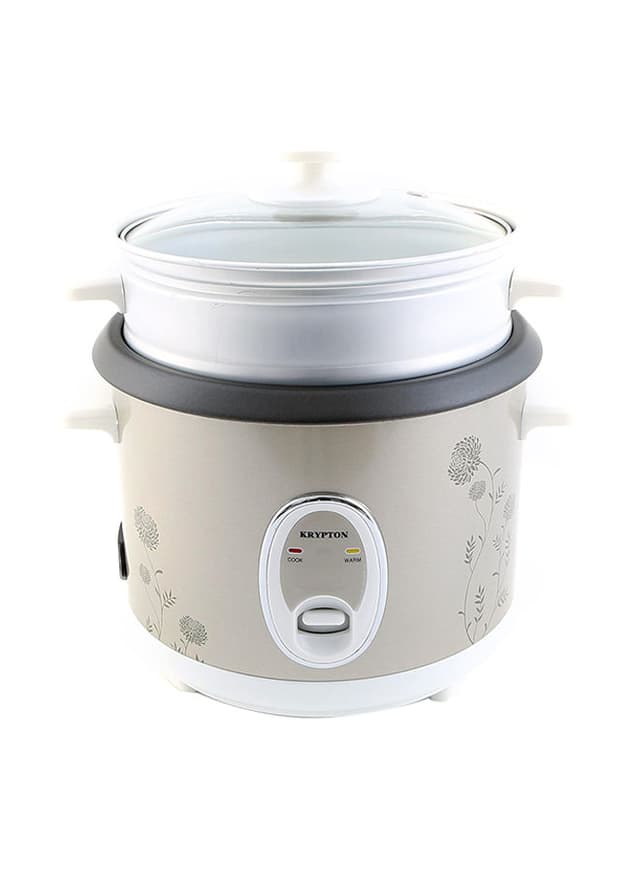 Krypton Electric Rice Cooker 1 l KNRC6055 Silver