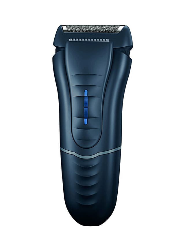 ماكينة تنعيم ذقن قابلة للشحن أسود وأزرق براون Braun Black/Blue Waterproof Hair Shaver