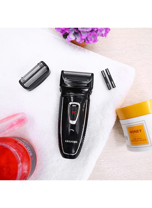 Krypton Rechargeable Shaver Black