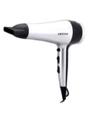 Krypton Powerful Hair Dryer Salon Quality With Cool Shot Function Silver/Black