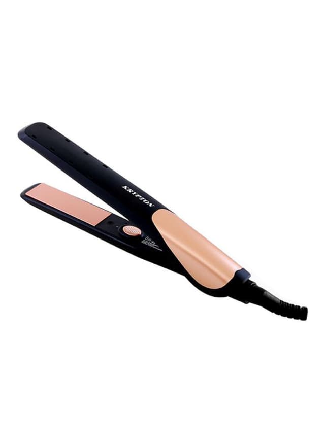 Krypton Ceramic Hair Straightener Brown/Black