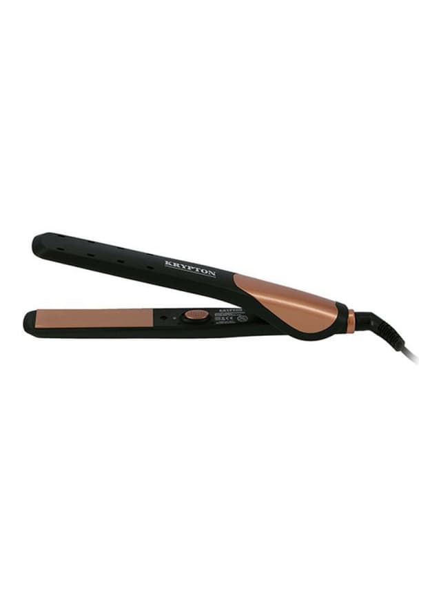 Krypton Ceramic Hair Straightener Brown/Black