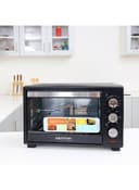 Krypton Electric Oven 6 Power Levels And 60 Minute Timer 19 l 1280 W KNO6096 Black/Silver/Clear