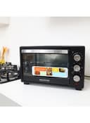 Krypton Electric Oven 6 Power Levels And 60 Minute Timer 19 l 1280 W KNO6096 Black/Silver/Clear