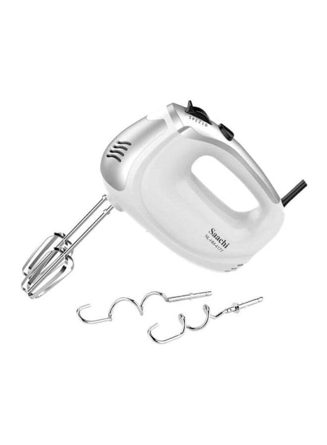 Saachi 5 Speed Hand Mixer 250 W NL HM 4177 WH White
