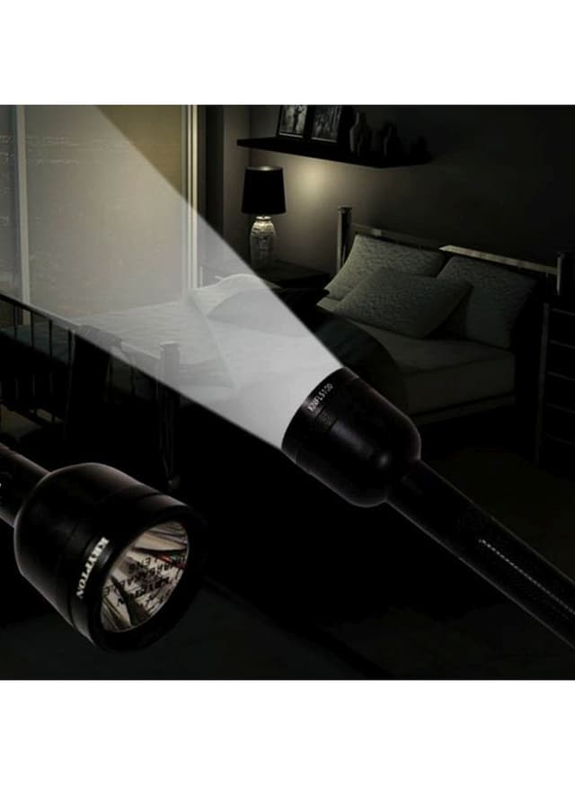 كشاف - KRYPTON - Led Flash Light Rechargeable 3000mAh