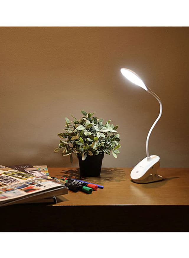 Krypton Kne5129 Reading Lamp With Clip White